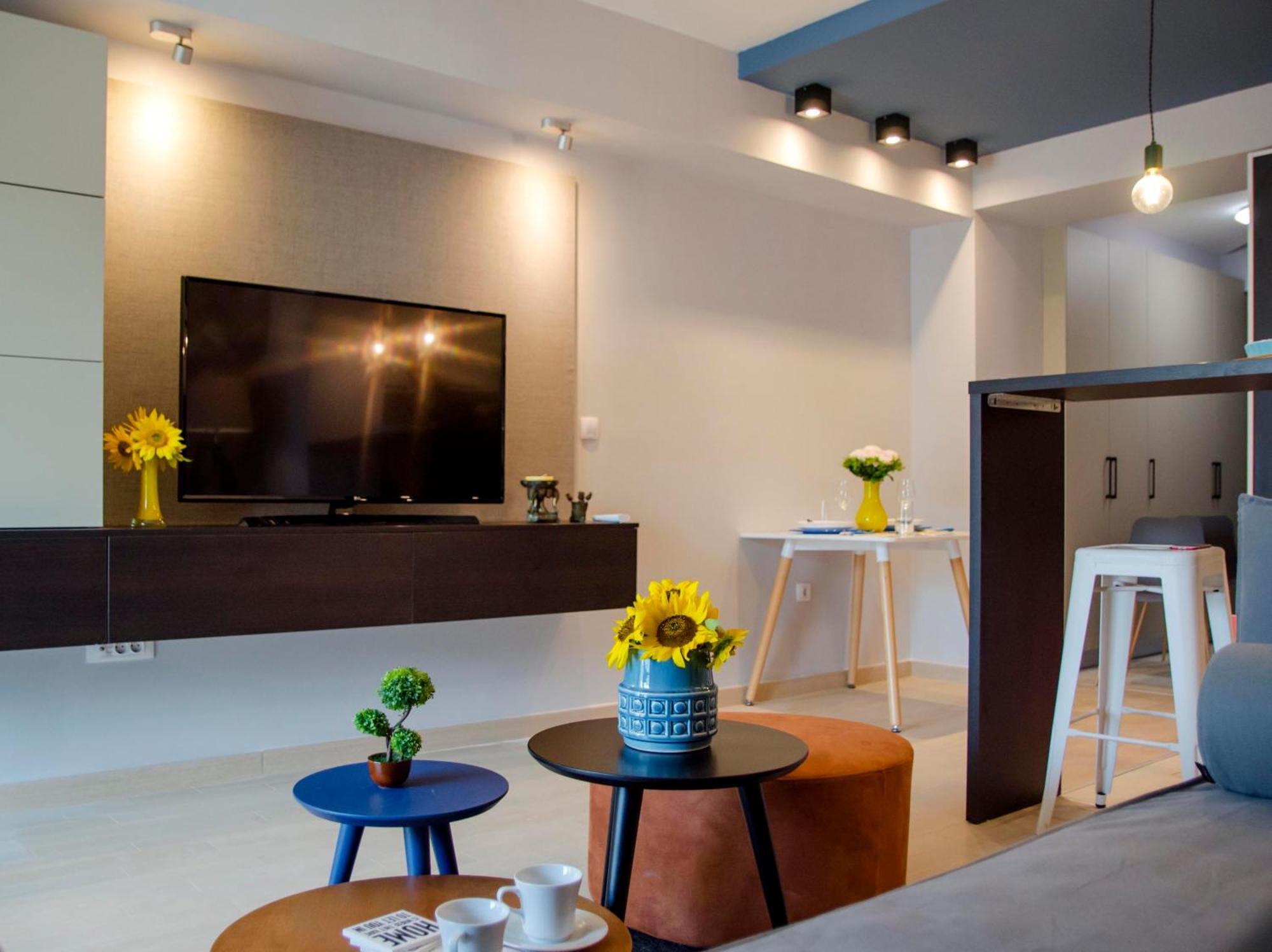 Stylish Studio, Skopje Centre - Private Parking - Panoramic Views Exterior foto